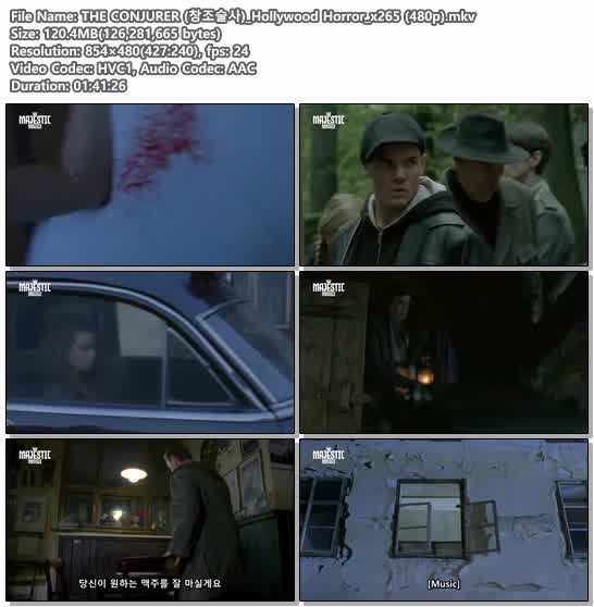 THE CONJURER (창조술사)_Hollywood Horror_x265 (480p)