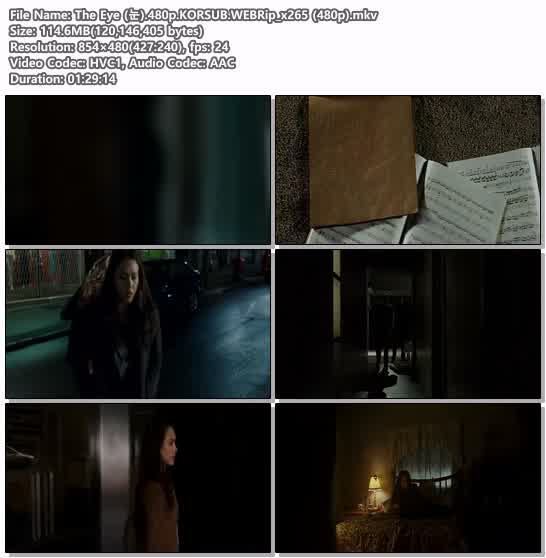 The Eye (눈).480p.KORSUB.WEBRip_x265 (480p)