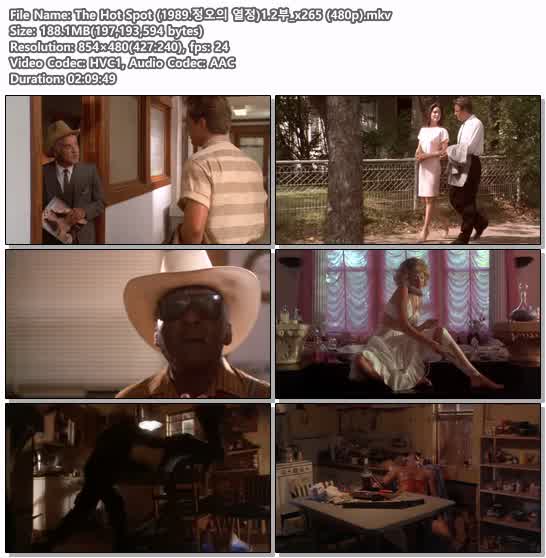 The Hot Spot (1989.정오의 열정)1.2부_x265 (480p)
