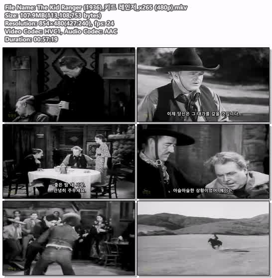 The Kid Ranger (1936)_키드 레인저_x265 (480p)