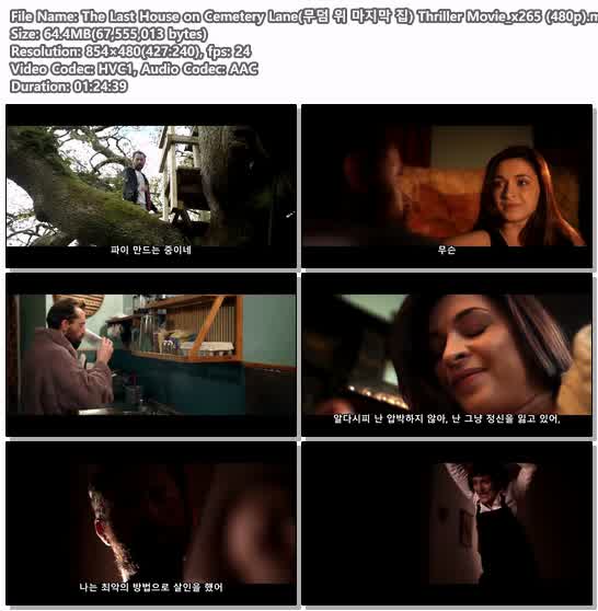 The Last House on Cemetery Lane(무덤 위 마지막 집) Thriller Mo..