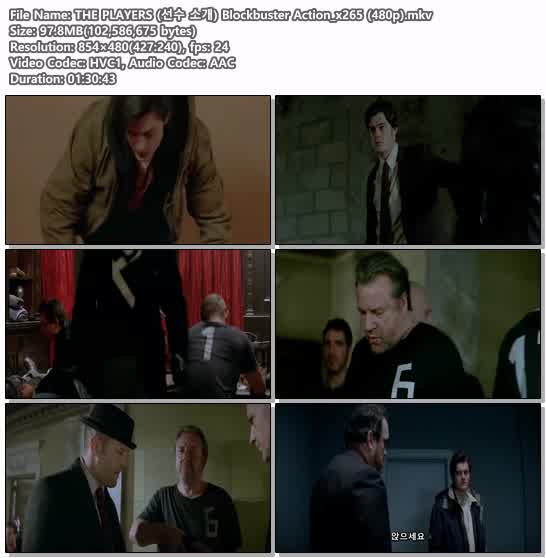 THE PLAYERS (선수 소개) Blockbuster Action_x265 (480p)