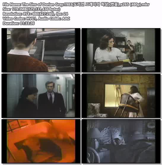 The Sins of Dorian Gray.1983(도리언 그레이의 허상)(번음)_x265 ..