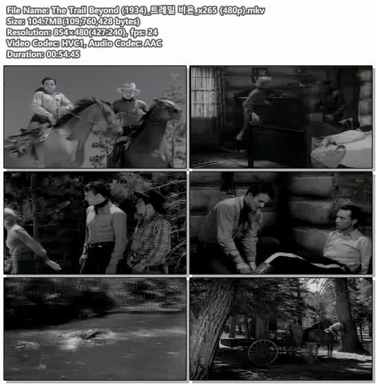 The Trail Beyond (1934)_트레일 비욘_x265 (480p)