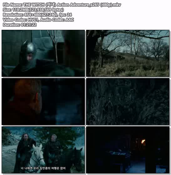 THE WITCH (마녀) Action Adventure_x265 (480p)