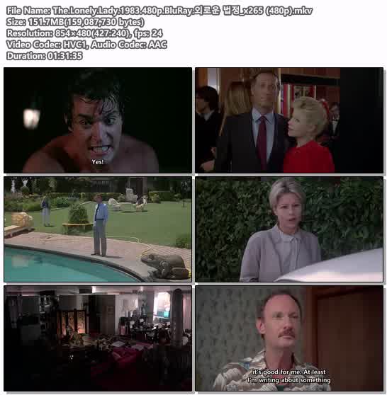 The.Lonely.Lady.1983.480p.BluRay.외로운 법정_x265 (480p)