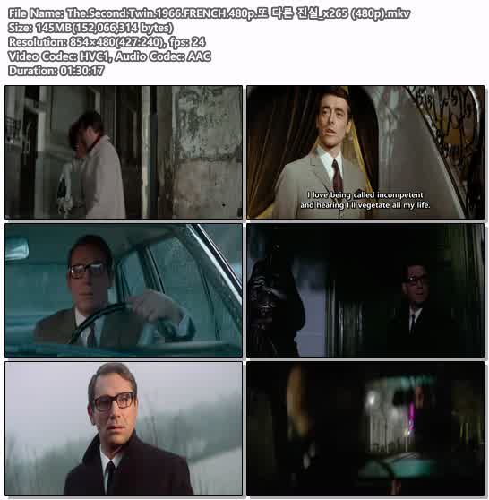 The.Second.Twin.1966.FRENCH.480p.또 다른 진실_x265 (480p)