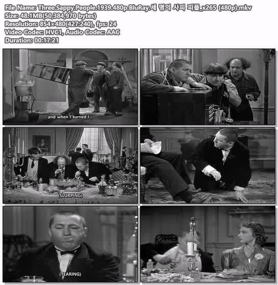 Three.Sappy.People.1939.480p.BluRay.세 명의 사피 피플_x265 (48..