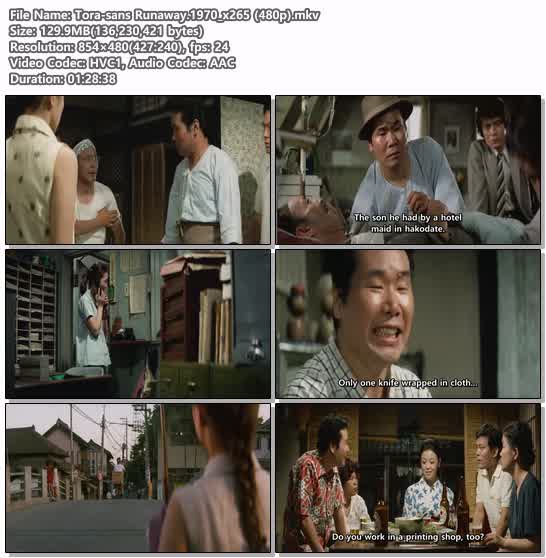 Tora-sans Runaway.1970_x265 (480p)