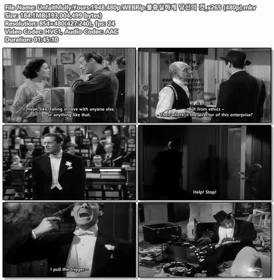 Unfaithfully.Yours.1948.480p.WEBRip.불충실하게 당신의 것_x265 ..