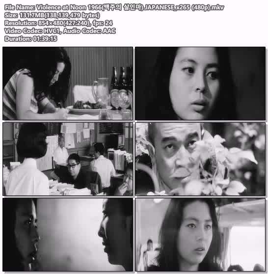 Violence at Noon 1966(백주의 살인마).JAPANESE_x265 (480p)
