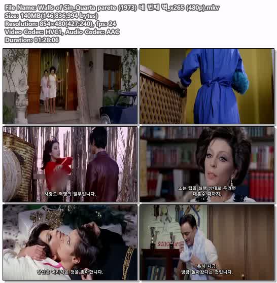 Walls of Sin_Quarta parete (1973) 네 번째 벽_x265 (480p)