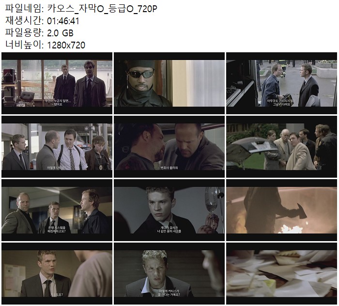 24시간동안 펼쳐지는 숨막히는 추격[카오스]