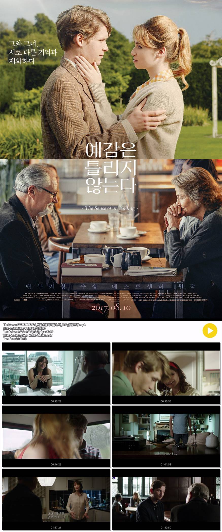 [예감을 틀리지 않는다] 그와 그녀 서로 다른 기억과 재회하다