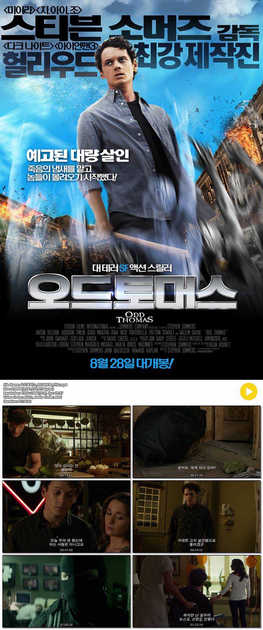 [오드토머스] 대테러 SF 액션 스릴러