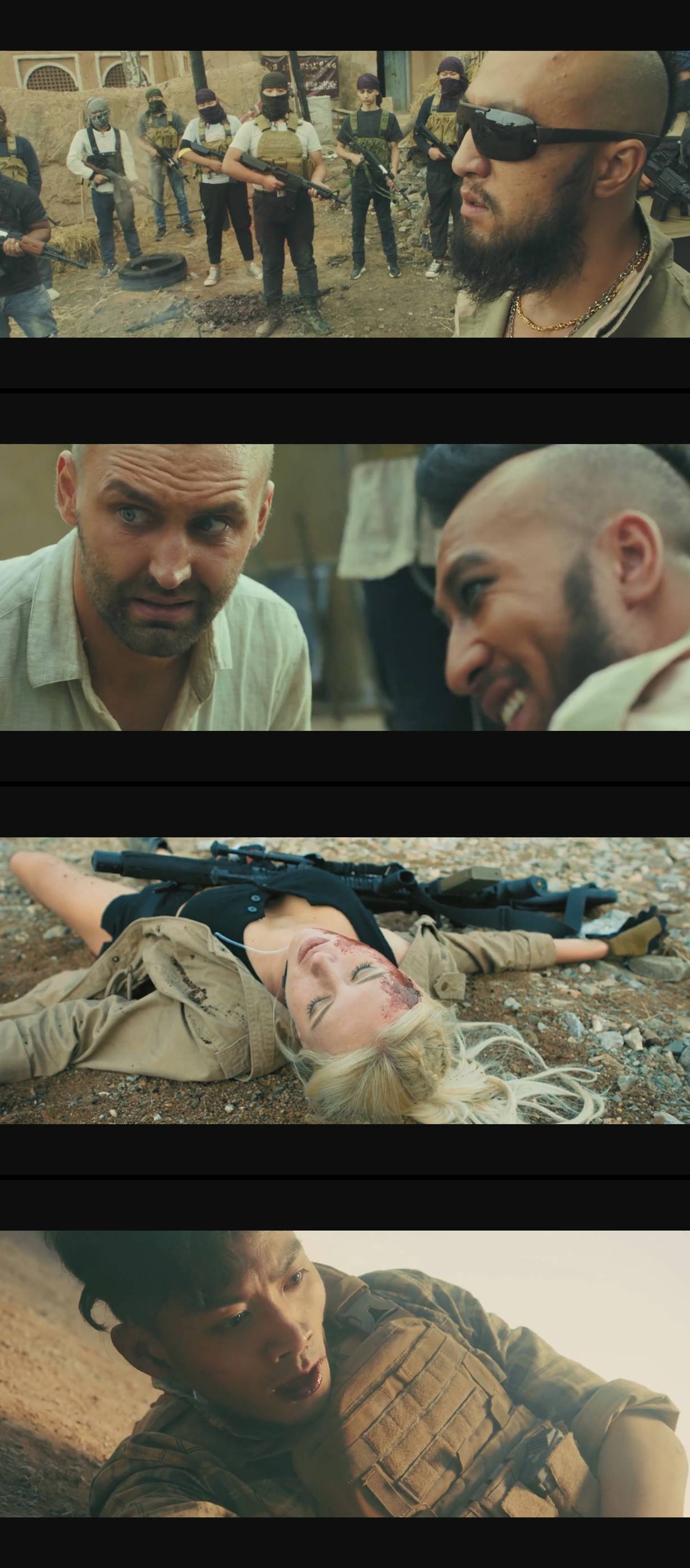 [샌드이글작전] 난민 정착지에서 일어나는 잔혹한 현장을 카메라로..