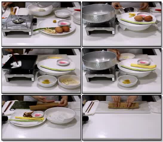 일식 조리기능사 실기(2020) - 13 김초밥_x265 (720p)