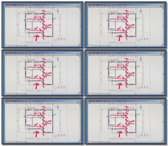 전산응용건축제도.12_용머리에 따른 남측 입면도2_x265 (720p)