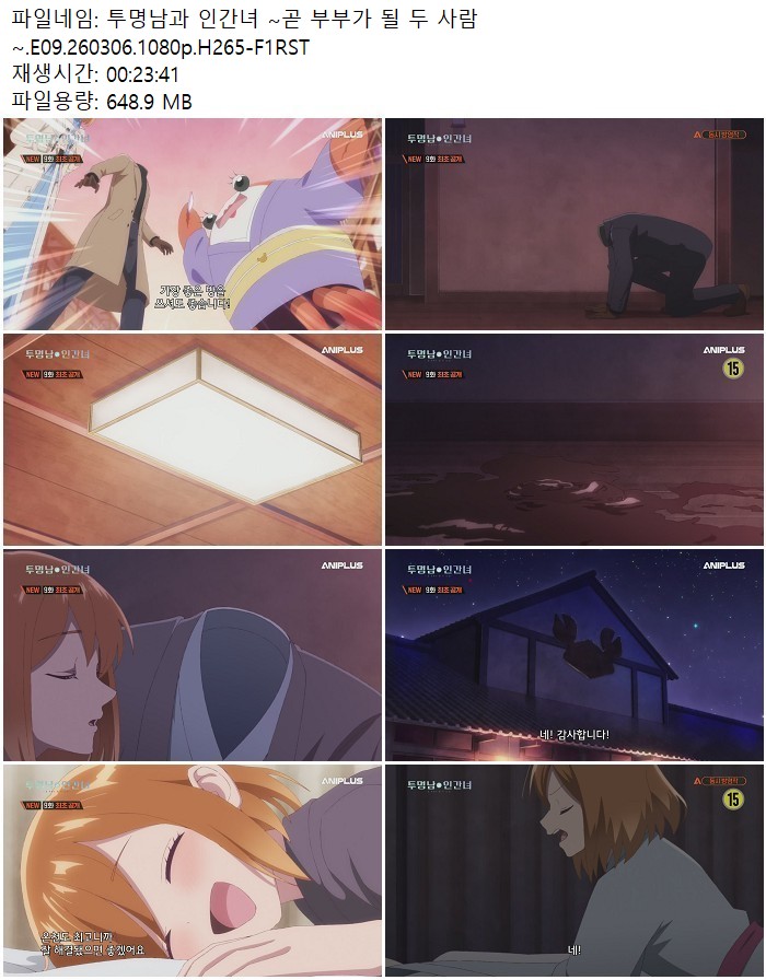 투명남과 인간녀 ~곧 부부가 될 두 사람~.E09.260306.1080p.H265-F..