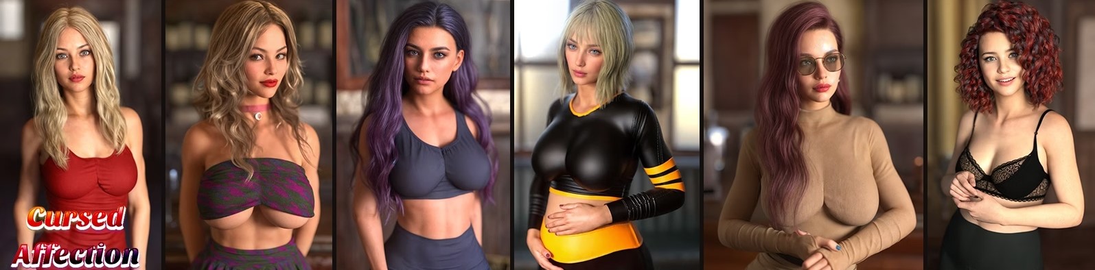 [0405]번역 완결 Cursed Affection Final 갤러리 모드