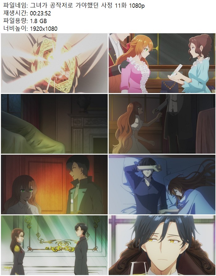 그녀가 공작저로 가야했던 사정 11화 1080p