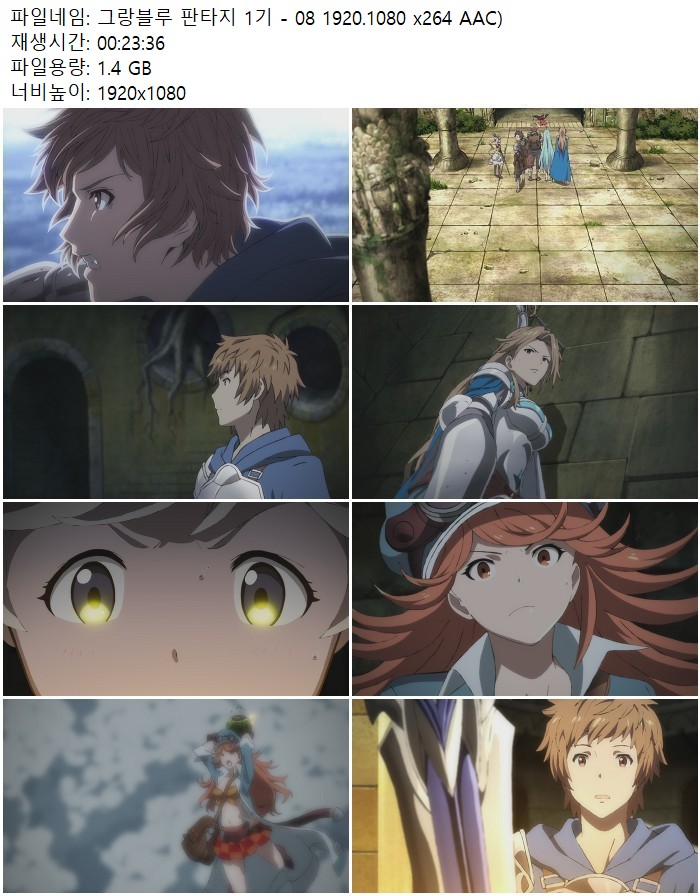 그랑블루 판타지 1기 - 08 1920.1080 x264 AAC)