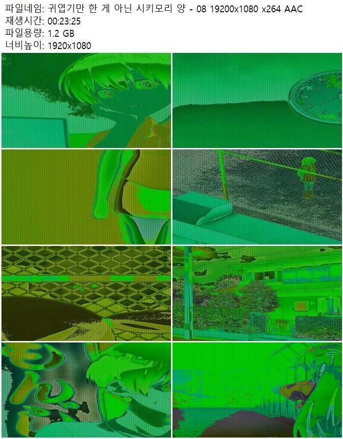 귀엽기만 한 게 아닌 시키모리 양 - 08 19200x1080 x264 AAC