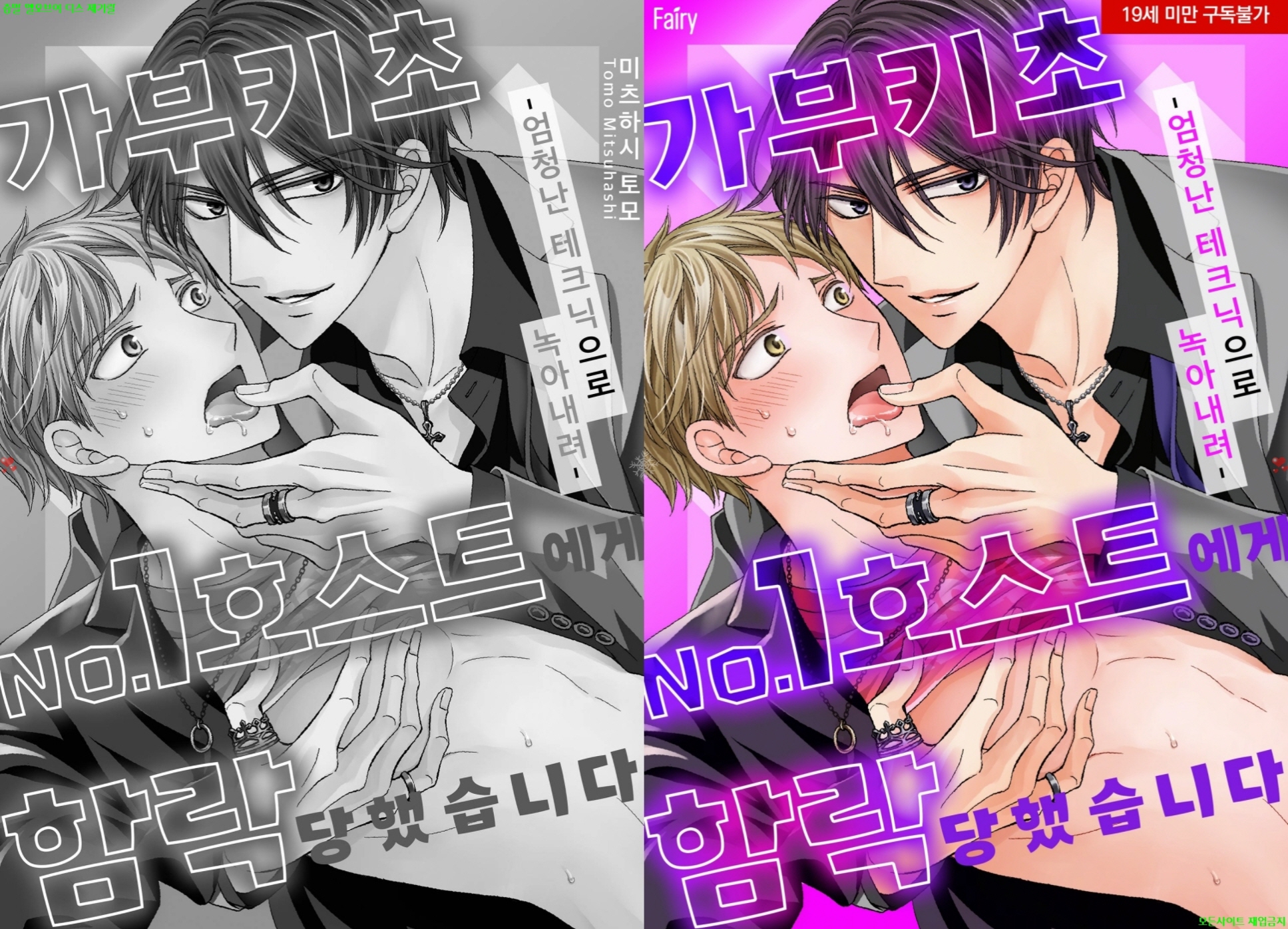 [BL만화] 미츠하시 토모 - 가부키초 No.1 호스트에게 함락당했습니..