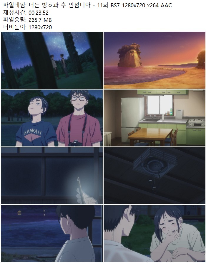 너는 방ㅇ과 후 인섬니아 - 11화 BS7 1280x720 x264 AAC