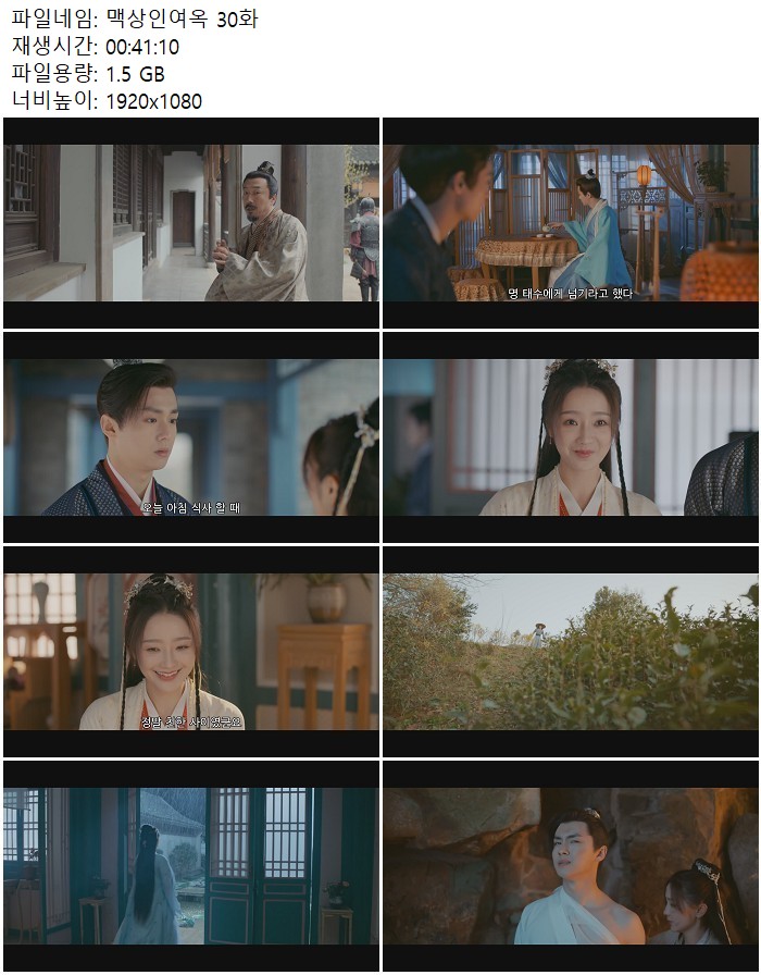맥상인여옥 30화