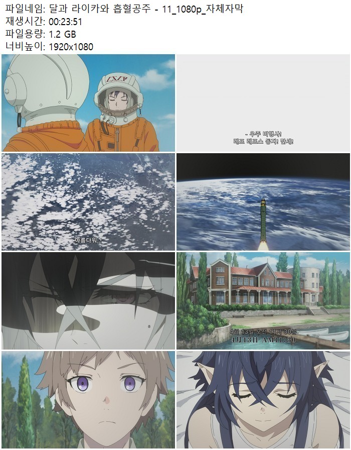 달과 라이카와 흡혈공주 - 11_1080p_자체자막