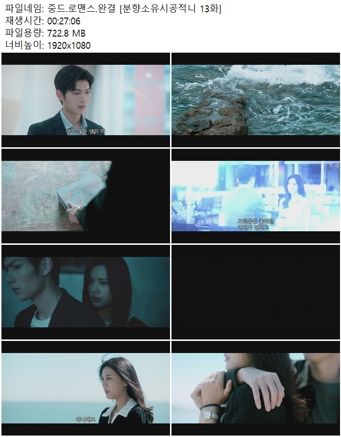 중드.로맨스.완결 [분향소유시공적니 13화]