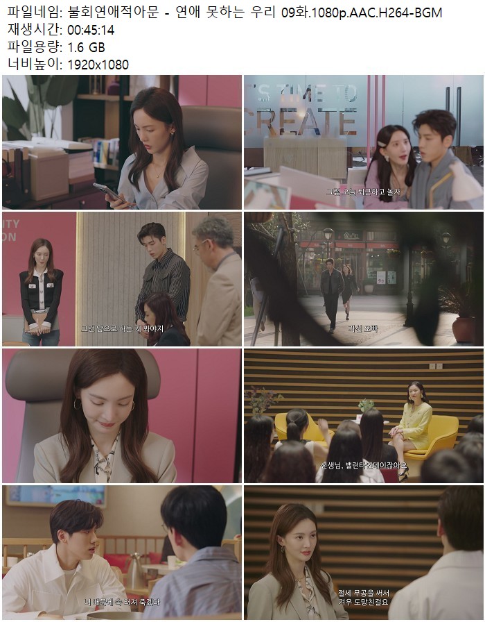 불회연애적아문 - 연애 못하는 우리 09화.1080p.AAC.H264-BGM