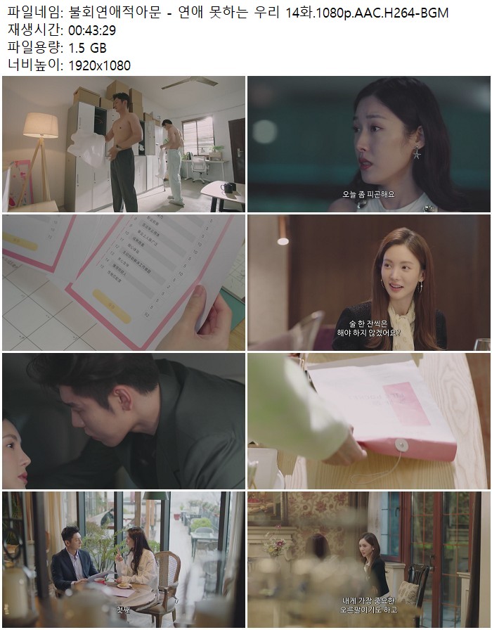 불회연애적아문 - 연애 못하는 우리 14화.1080p.AAC.H264-BGM
