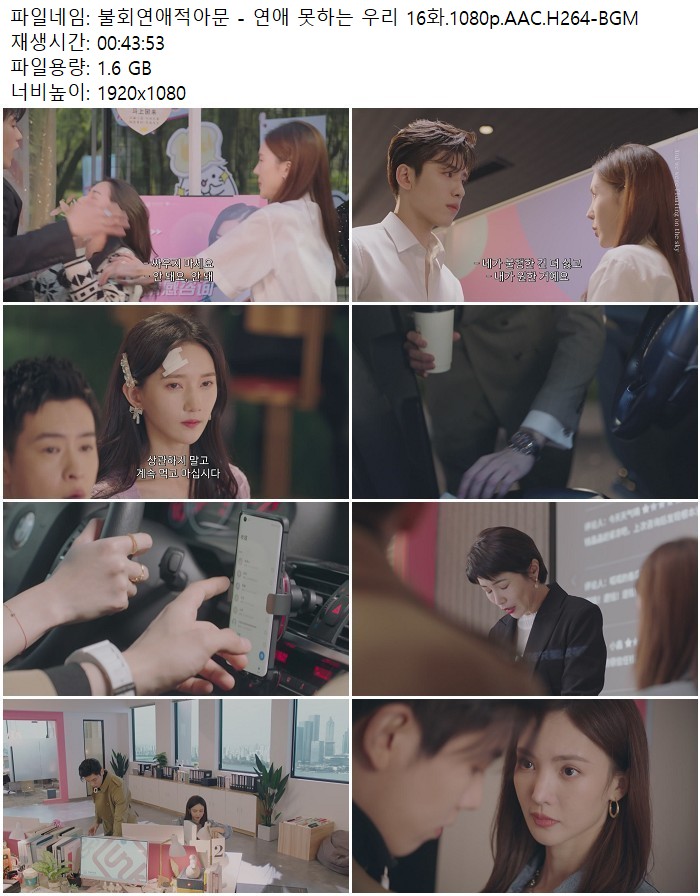 불회연애적아문 - 연애 못하는 우리 16화.1080p.AAC.H264-BGM