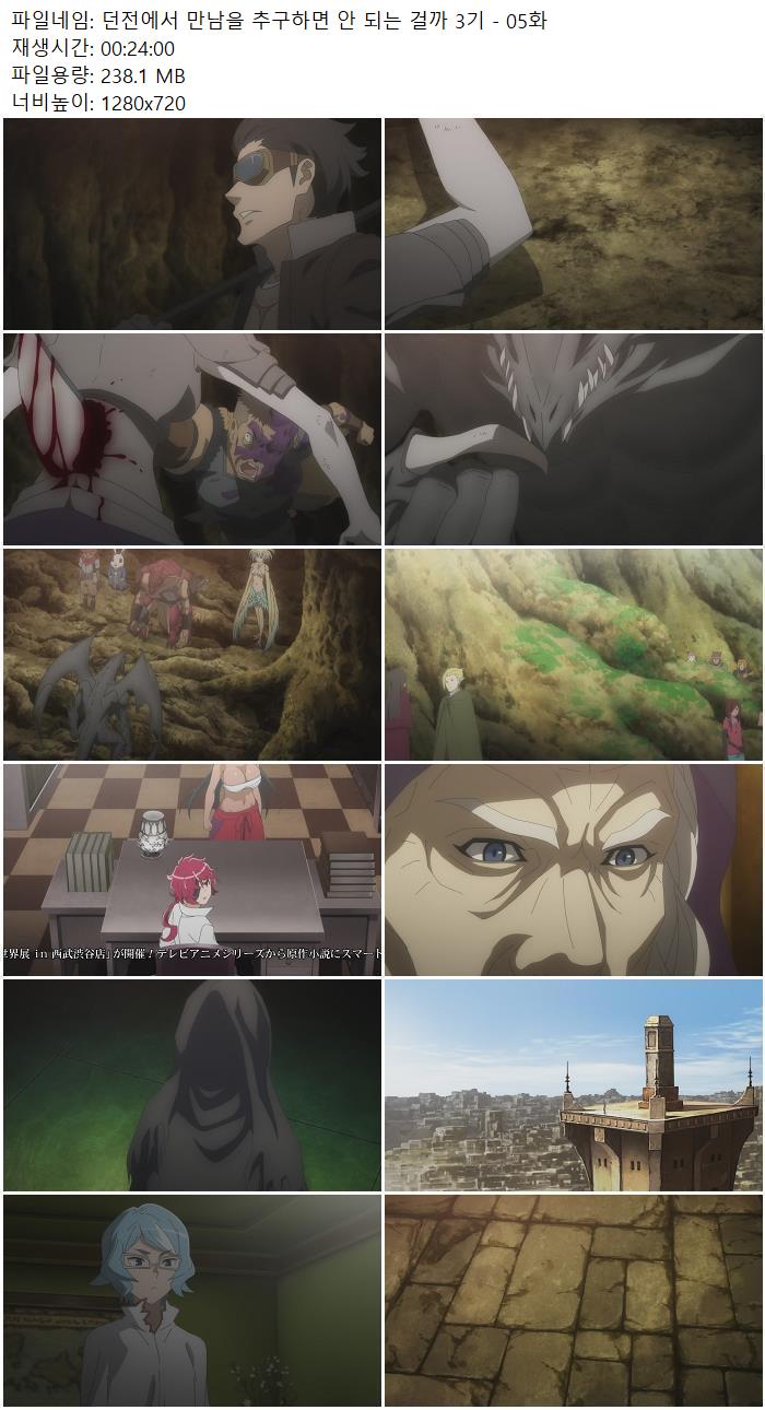 던전에서 만남을 추구하면 안 되는 걸까 3기 - 05화