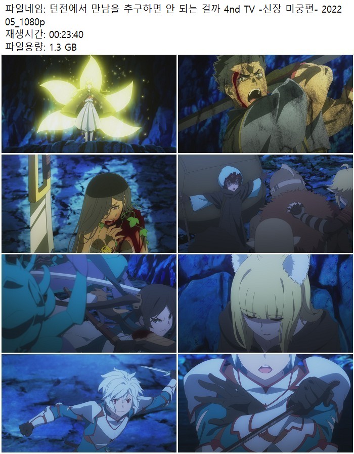 던전에서 만남을 추구하면 안 되는 걸까 4nd TV -신장 미궁편- 202..