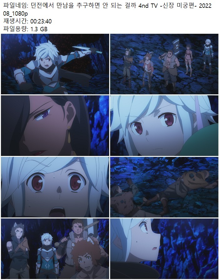 던전에서 만남을 추구하면 안 되는 걸까 4nd TV -신장 미궁편- 202..