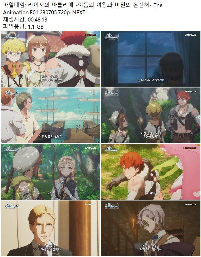 라이자의 아틀리에 -어둠의 여왕과 비밀의 은신처- The Animation...