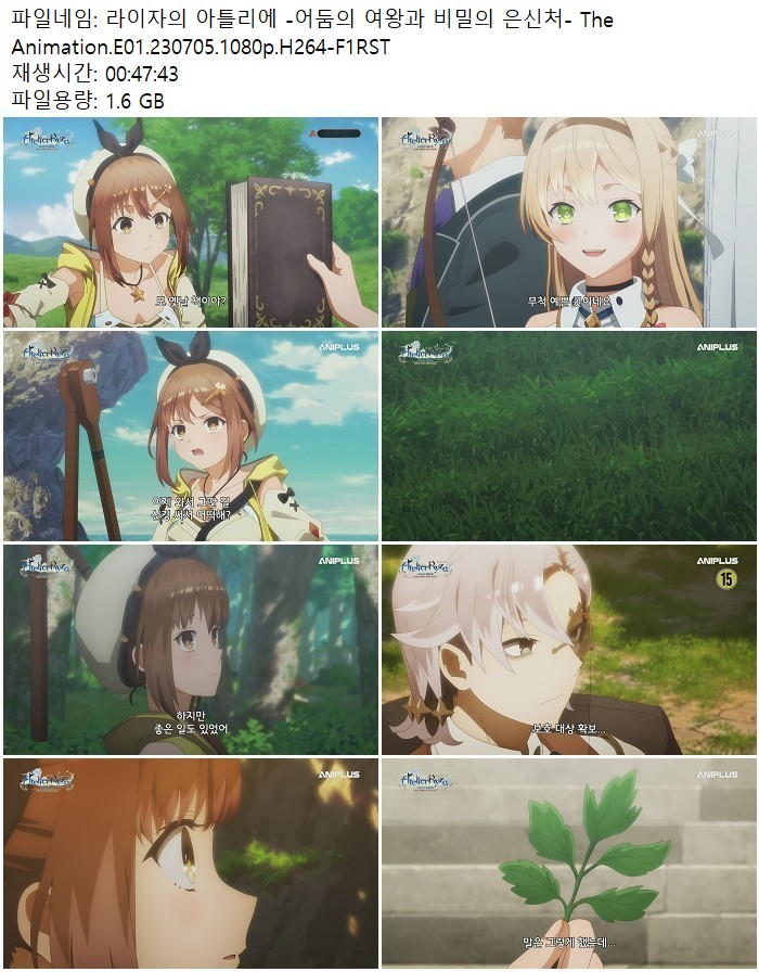 라이자의 아틀리에 -어둠의 여왕과 비밀의 은신처- The Animation...