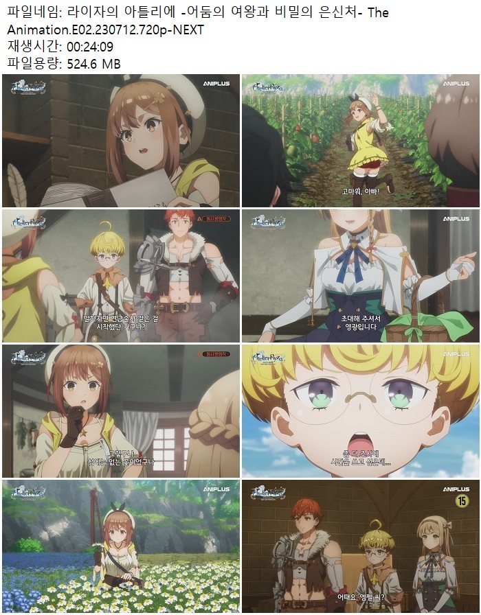 라이자의 아틀리에 -어둠의 여왕과 비밀의 은신처- The Animation...