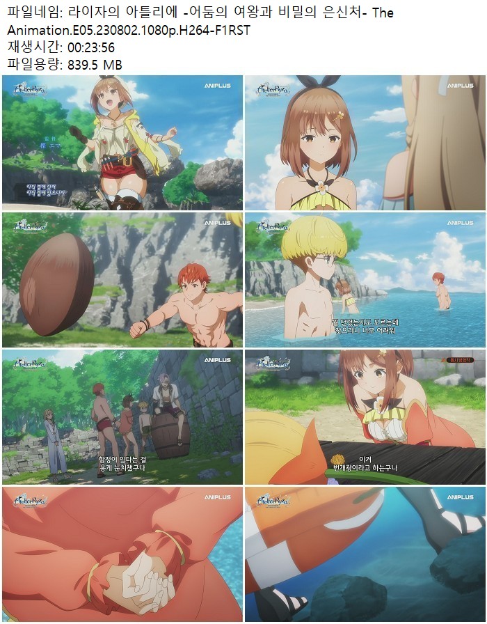 라이자의 아틀리에 -어둠의 여왕과 비밀의 은신처- The Animation...