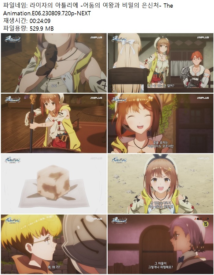 라이자의 아틀리에 -어둠의 여왕과 비밀의 은신처- The Animation...