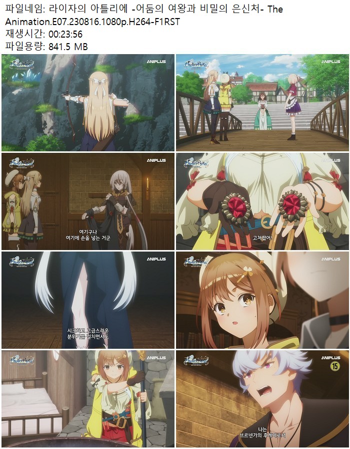 라이자의 아틀리에 -어둠의 여왕과 비밀의 은신처- The Animation...