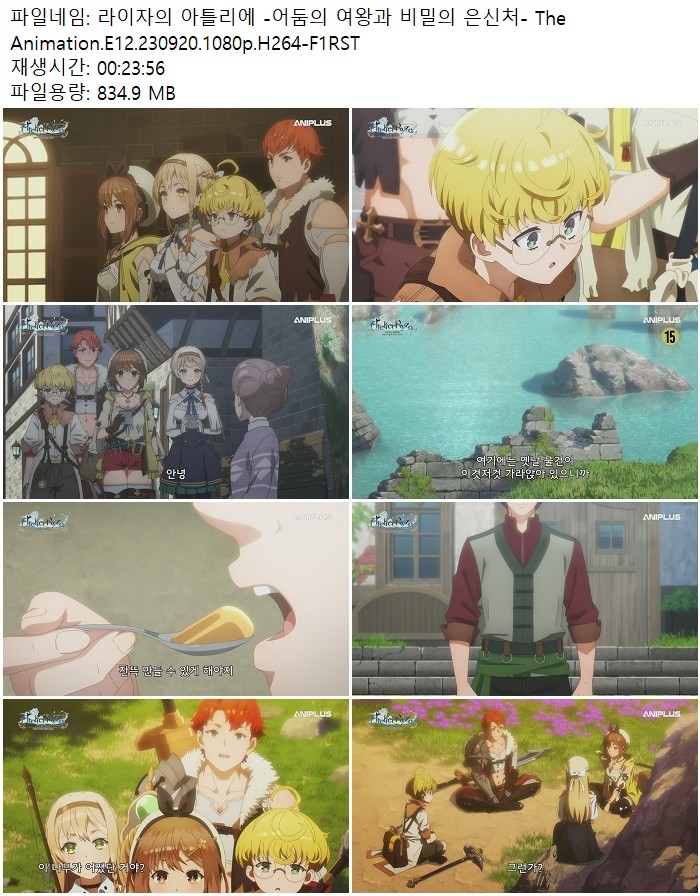 라이자의 아틀리에 -어둠의 여왕과 비밀의 은신처- The Animation...