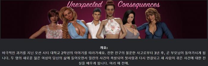 [한글.렌파이.남주.밀프.업뎃]Unexpected Consequences 0.22.zip