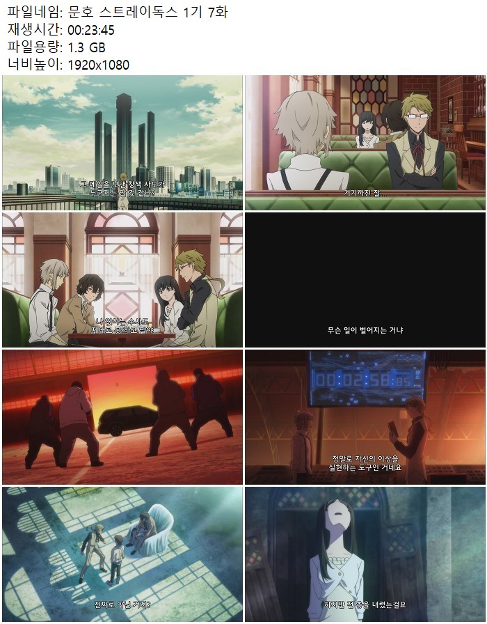 문호 스트레이독스 1기 7화