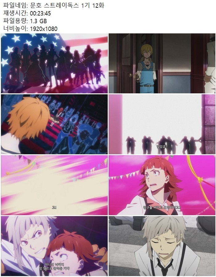 문호 스트레이독스 1기 12화