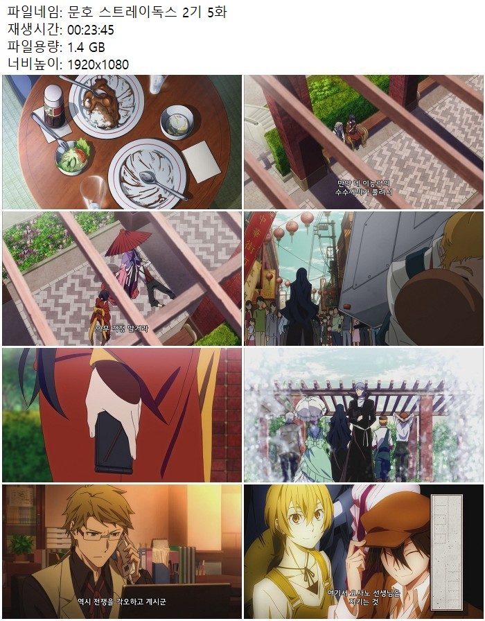 문호 스트레이독스 2기 5화