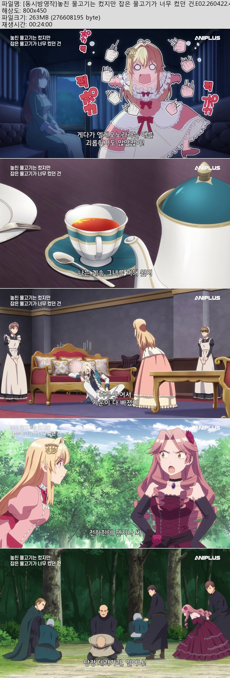 [동시방영작]놓친 물고기는 컸지만 잡은 물고기가 너무 컸던 건.E0..